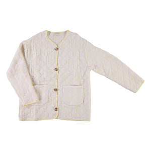 Poudre Organic - Gesteppte Jacke aus Bio-Baumwolle mit Hirse | Gelb