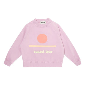 Tocoto Vintage - Sunset Sweatshirt | Flieder