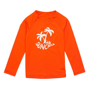 Sunchild - Saco Palmtree UV-Schutz T-Shirt | Orange