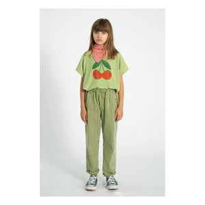 Piupiuchick - Gestreifte Jeans | Grün