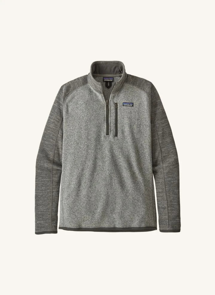 Patagonia - Better 1/4 Fleece-Pullover | grau meliert