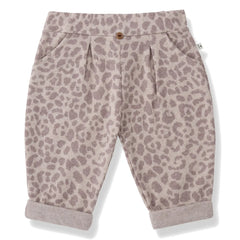 1+ in the family - Roma Leopar Polar Pantolon | Nude