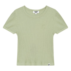 Hundred Pieces - Nova organik pamuk T-shirt | Badem yeşili