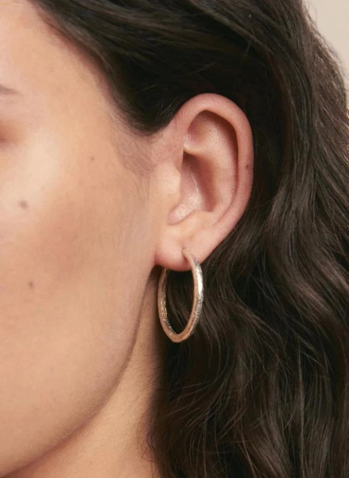 Alhaja - Creoles Flamenco L | Silber