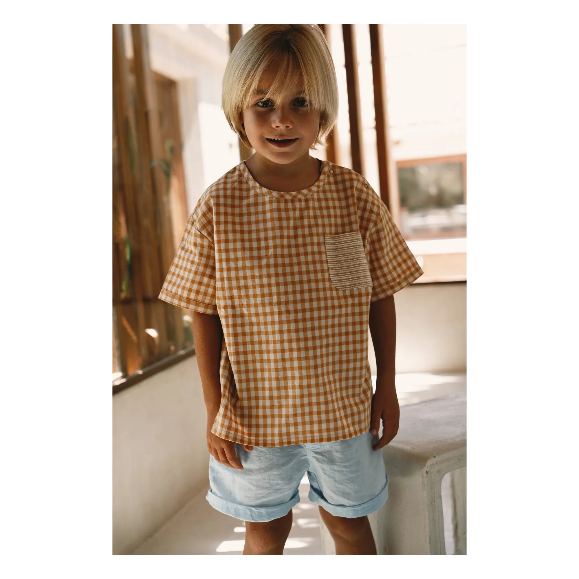 Lilinoa - Lucas Carreaux T-Shirt | Karamell