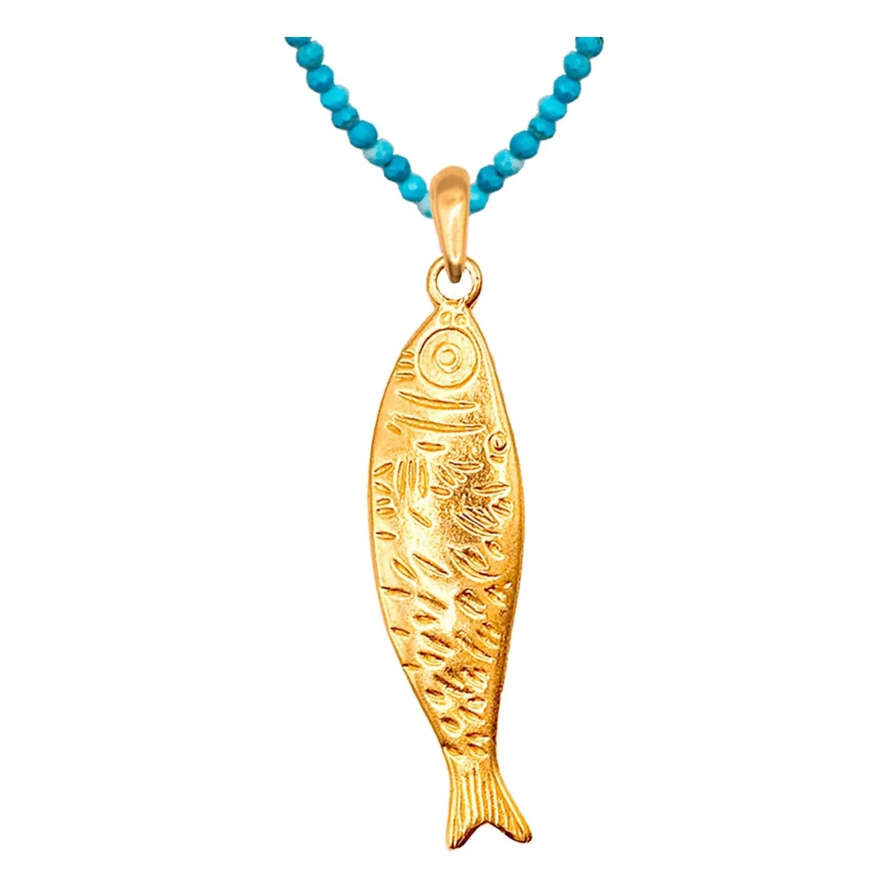 Alhaja - Chocker Sardina Halskette | Türkis