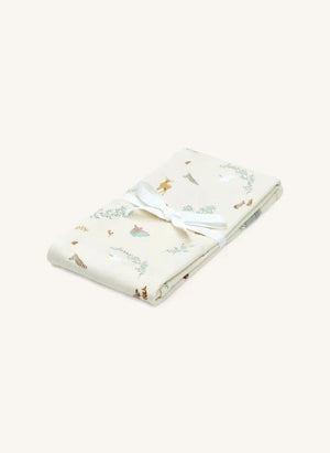 Cam Cam - Woodland Jersey Wickeltuch-Decke | Ecru
