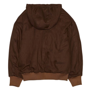 Hundred Pieces - Matte Kapuzenjacke | Braun