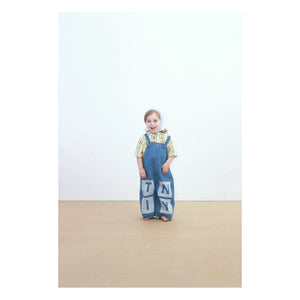 Tinycottons - T-Shirt aus Bio-Baumwolle mit Rosen | Hellgelb