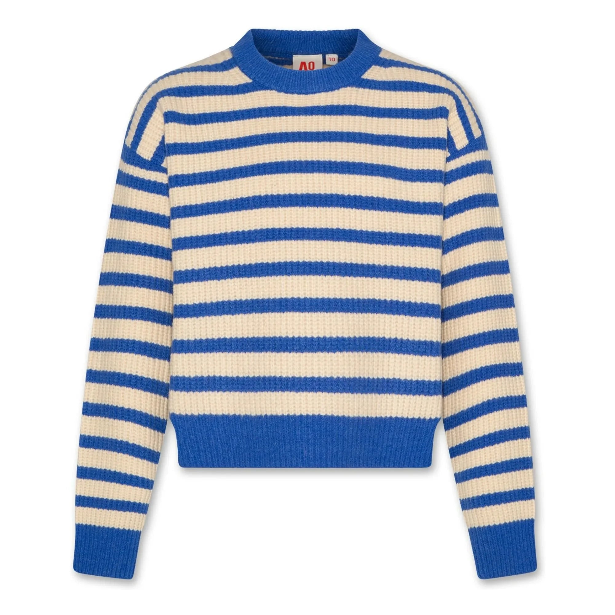AO76 - Carla Gestreifter Pullover | Blau