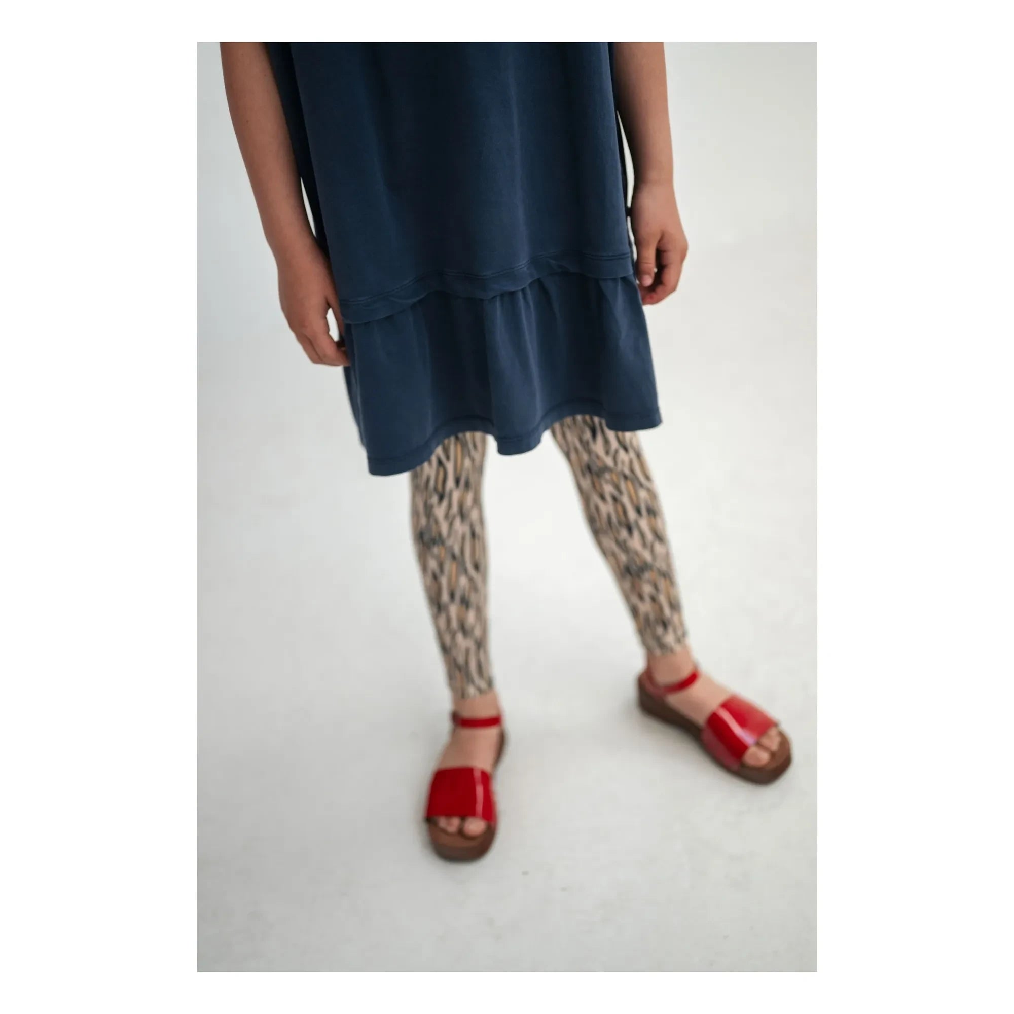 Repose AMS - Recycelte Faser Tiger Leggings | Hellbraun