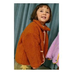 Petit Stella - Wende-Sherpa-Jacke Dragonflies | Grün
