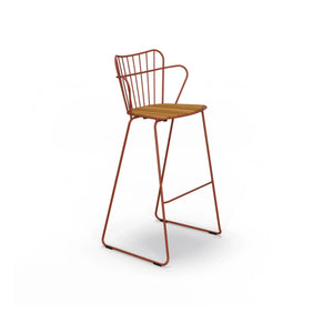 Houe - Paon Outdoor Barhocker | Paprika