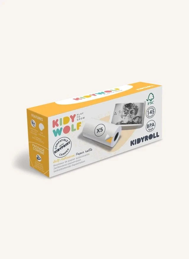 Kidywolf - Selbstklebende Ersatzfolien für Thermalkameras - 5er-Set