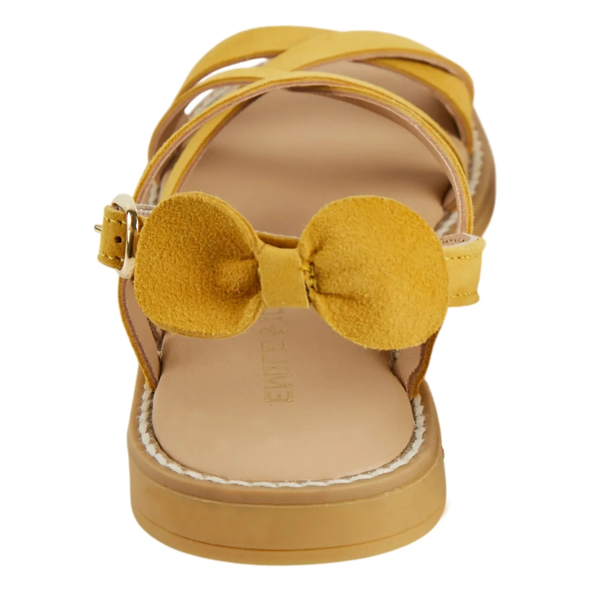 Emile et Ida - Sandalen mit Leder-Riemen | Gelb