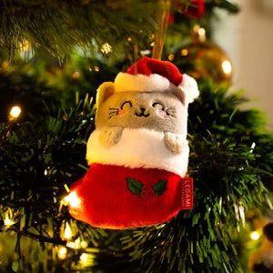Legami - Kitty Plüschspielzeug Weihnachtsbaumdekoration - Oh-Oh-Ohrnaments