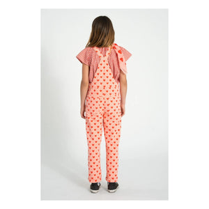 Piupiuchick - Twill Herz-Latzhose | Rosa