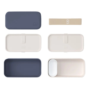 Monbento - MB Original Bento mit zwei dichten Fächern | Blau