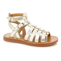Pom d'Api - Plagette Gladiator Sandalen | Gold