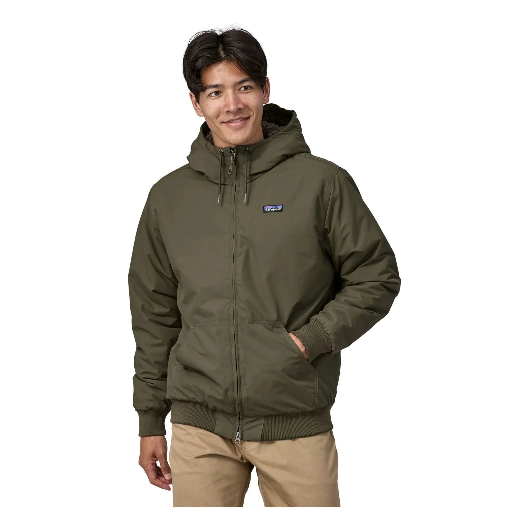 Patagonia - Isthmus Recycled Fibre Hooded Jacket | Khaki