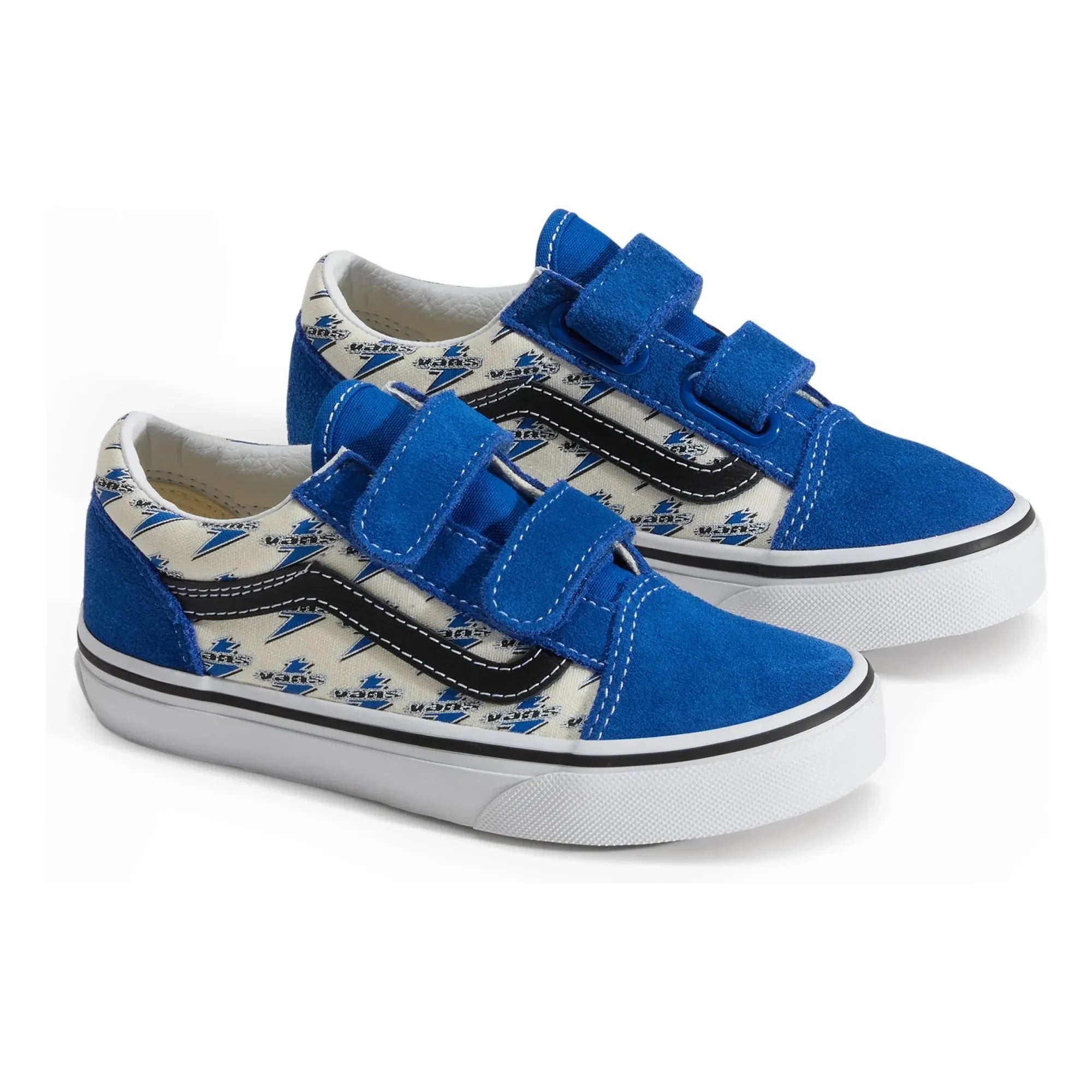 Vans - Scratch Sneakers Old Skool V Vans Lightning | Elektrisch Blau