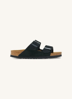 BIRKENSTOCK - Arizona SFB Wildledersandale | Schwarz