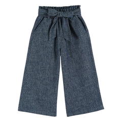 Emile et Ida – Weite Hose mit Gürtel | Marine