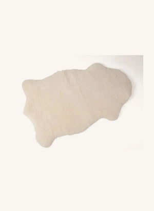 Kaiser - Mimosa Schaffellteppich 90-100 cm | Weiß