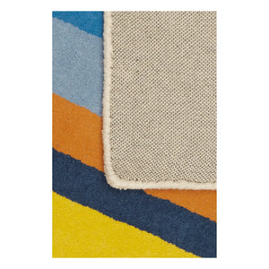 Bleuu-studio - Sunset Teppich | Blau