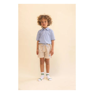Flöss - Gestreiftes Poloshirt Norh | Blau