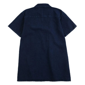 Bobo Choses – Kleid aus recycelter Baumwolle (B.C. Denim) | Dunkelblau