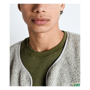 American Vintage - Hoktown Ärmellose Weste aus recycelten Fasern |meliert grau