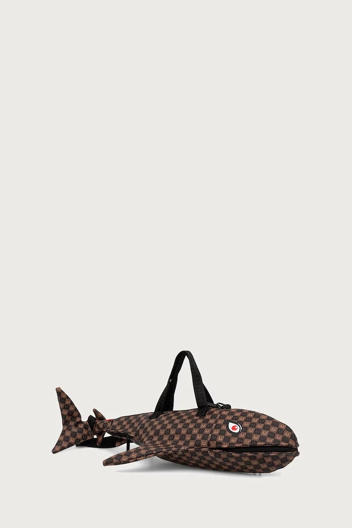 Sprayground - Braune Haifischtasche in Paris 910D9486NSZ