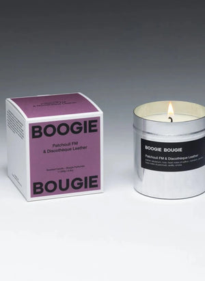 Boogie Bougie - FM Patchouli & Leder Nachtclub Duftkerze - 250 g