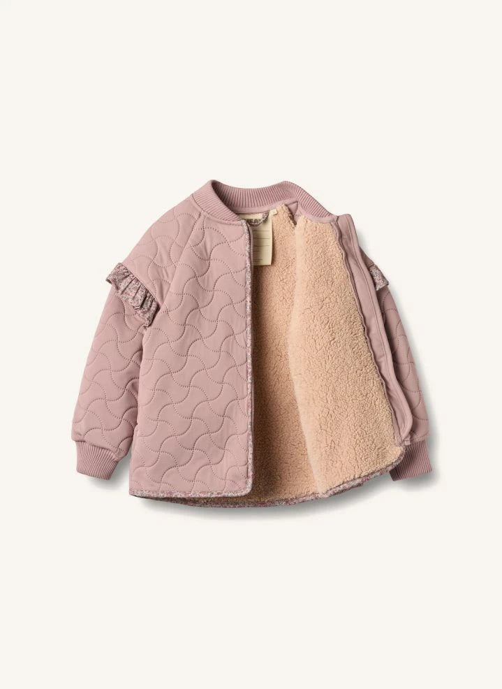 Wheat - Ellas Thermojacke aus recycelter Faser | Puderrosa