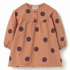 Cozmo - Aroa Pois Kleid | Koralle