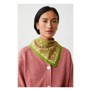 Moismont - India Schal N°764 Baumwolle | Matcha Grün