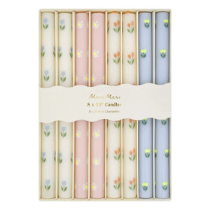 Meri Meri - Blumenkerzen - 8er-Set