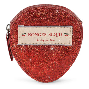 Konges Sløjd - Erdbeer-Pailletten-Tasche | Rot