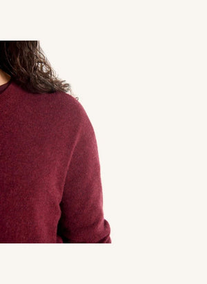 American Vintage - Raxow Wolle Pullover | Granat