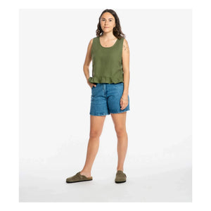 Matona – Bio-Baumwoll-Denim-Shorts | Blau