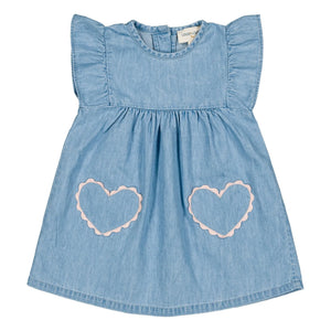 Louis Louise - Ethie Chambray Kleid | Hellblau
