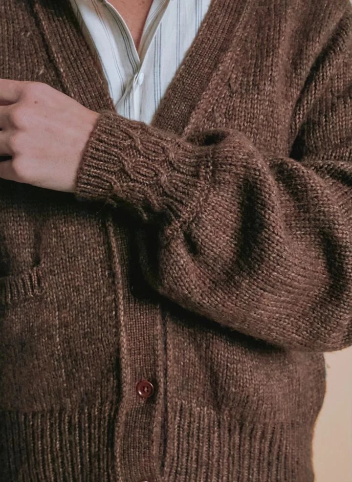 Emile et Ida - Ecora Cardigan | Braun