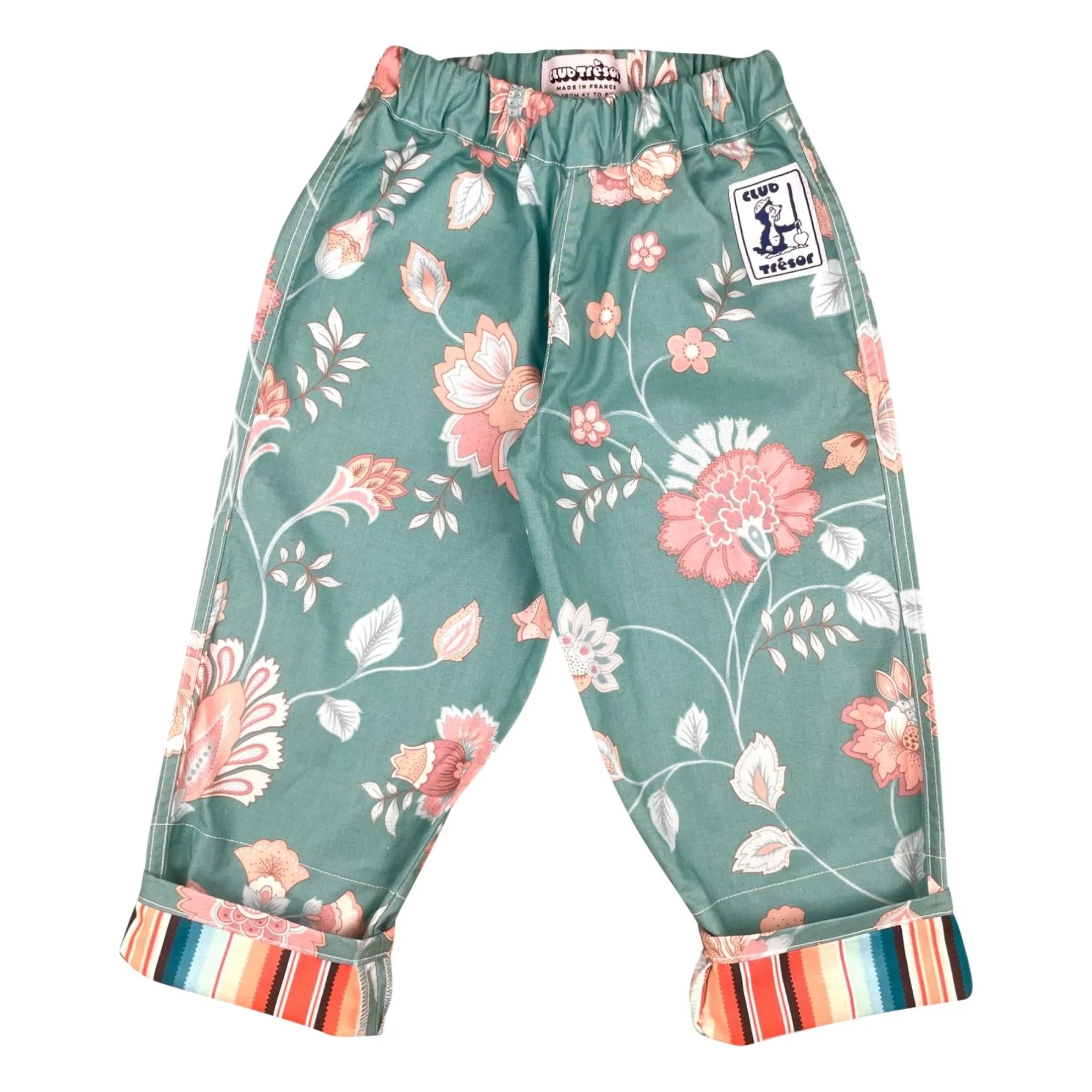 Club Trésor - Hose mit Blumenmuster | Clay