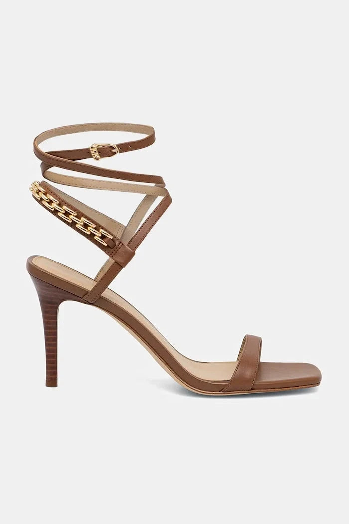 MICHAEL Michael Kors Marcia Leder-Sandaletten mit Absatz