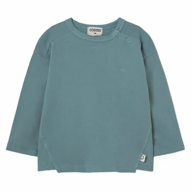 Cozmo - Basic Baby-T-Shirt | Himmelblau