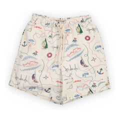 the new society - Bermuda-Shorts Clove Bateaux Coton BCI | Ecru
