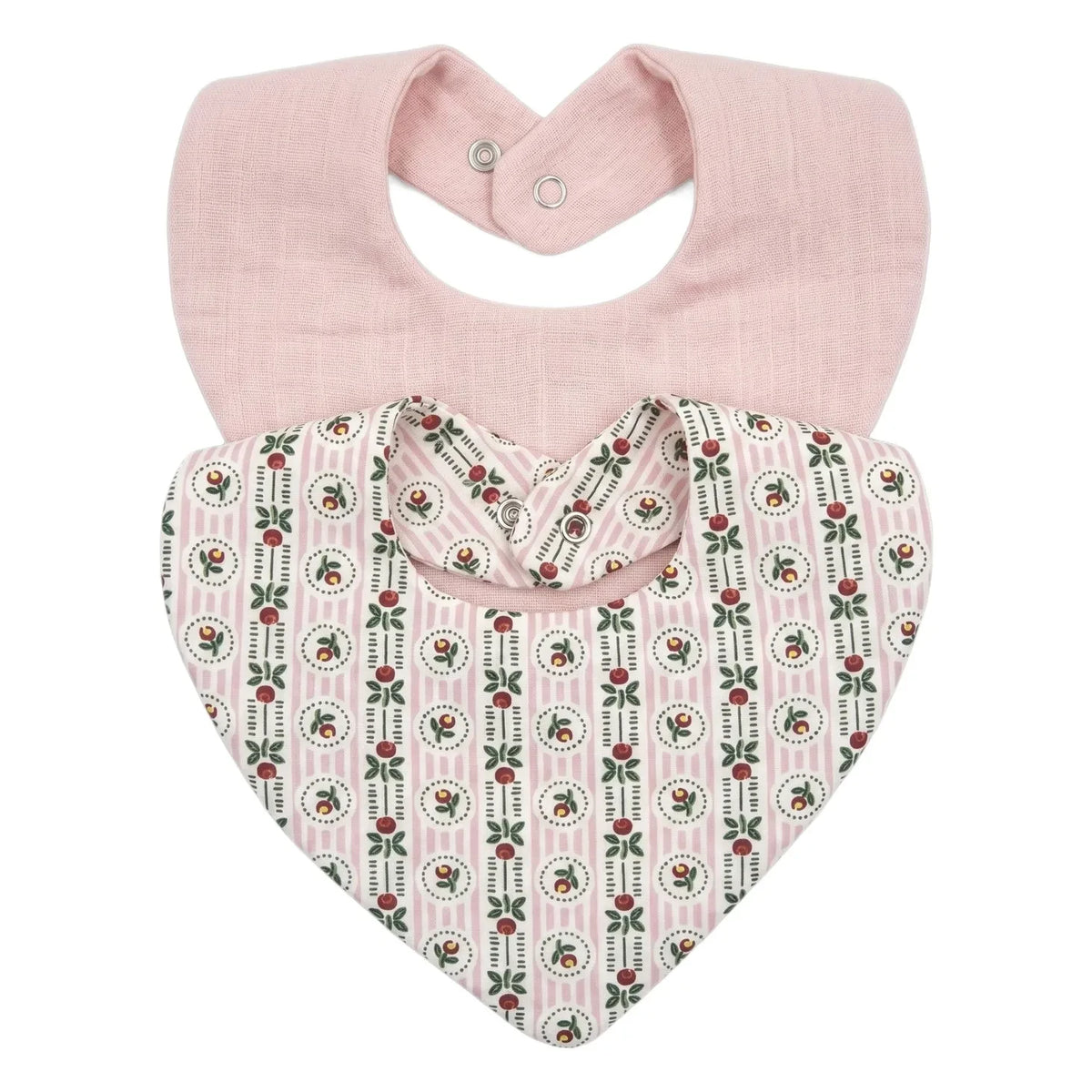 Editions Aimable - Bandana Brigitte - 2er-Set | Pommette Poplin