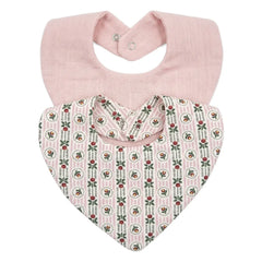Editions Aimable - Bandana Brigitte - 2'li Set | Pommette Poplin