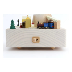 Wooderful life - Winterzug Holz-Spieluhr